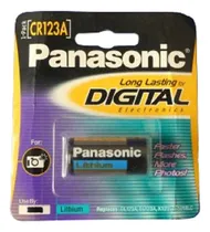 Comprar Pila De Litio Panasonic Cr-123a .