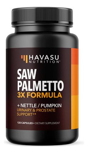 Saw Palmetto Suplemento De Prostata Para Hombres | Capsulas