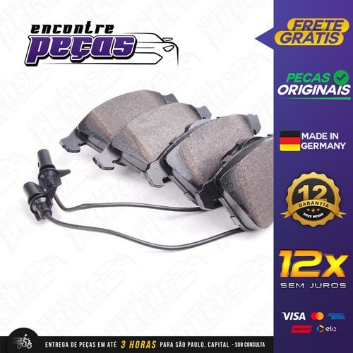 Pastilha Freio Dianteiro Audi Allroad V6 2000-2005 Original