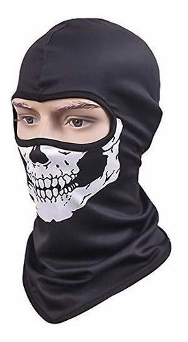 Gorro De Invierno Tclian Skull Mask Balaclava Ghost Skeleton