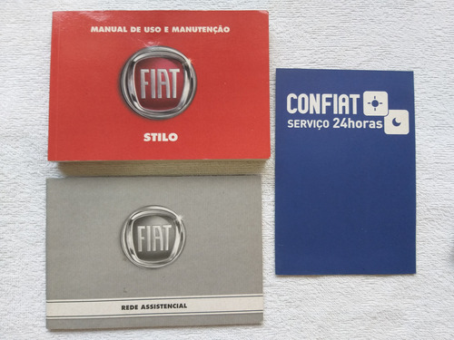 Manual Do Proprietário Do Fiat Stilo - Edição Fevereiro/2008 (Usado)