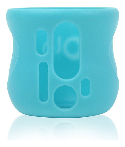 Olababy, Manga De Silicona Para Vasitos Avent, 4 Onza, Azul