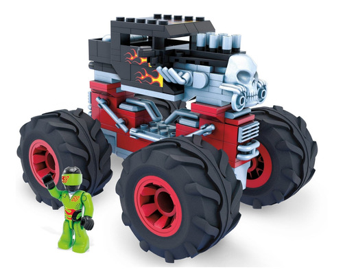 Juguete Construcción Mega Construx Monster Truck Bone Shaker