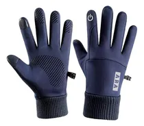Comprar Guantes Tácticos Touch Neoprene Térmicos Armada Argentina Azul Marino 1