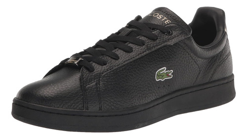 Tenis Lacoste Original Carnaby Hombre Casual Comodo Negro