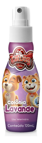 Perfume Deo Colônia Cachorro E Gato 120ml Catdog Fragrâncias Fragrância Lavande