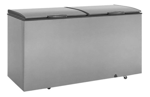 Freezer horizontal Gelopar GHBS-510  prateado 532L 220V 