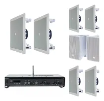 Comprar Kit Som Ambiente 6 Caixas Jbl Embutir 50w +4 Caixas Jbl 60w