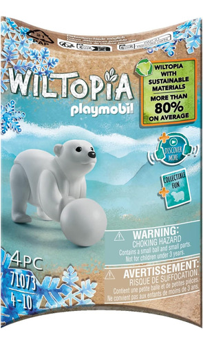 Playmobil - Planeta Maravilloso, Joven Oso Polar