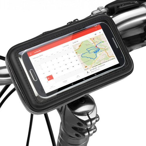 Estuche Impermeable Gps Celular Soporte Bicicleta Jm-mt55