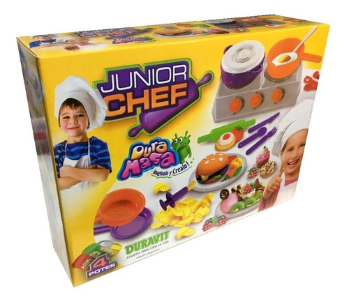 Imagen 3 de 6 de Juego De Masa Duravit Junior Chef Art 730 Cocina Estrusor