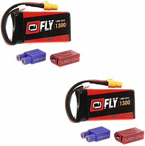 Baterías Venom Racing 25028x2 Fly 30c 3s 1300mah 11.1v Lipo 