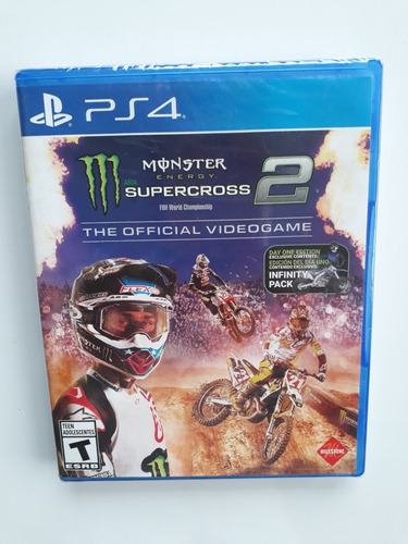 Monster Supercross 2 Juego Ps4 Motocros Nuevo Y Sellado