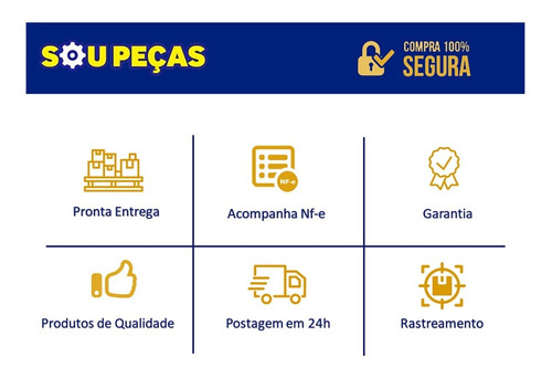 Imagem 10 de 10 de Embreagem Roçadeira 33 - 43 - 52cc
