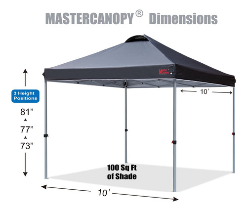 Toldo Plegable Con Funda, Ruedas, Bolsas De Arena Y Estacas