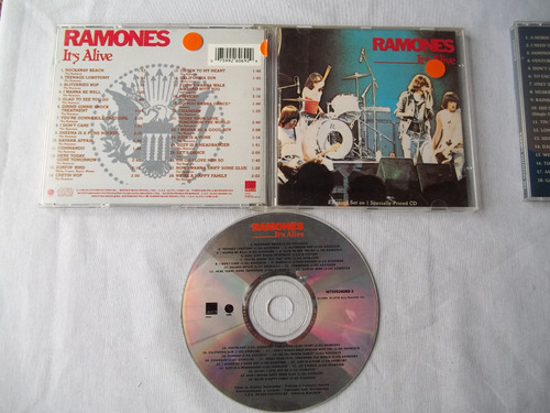 Cd - Ramones - It's Alive 