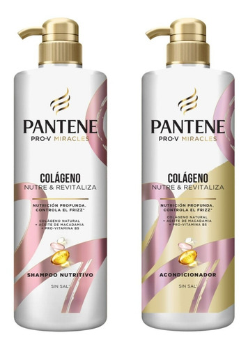 Shampoo+acondicionador Pantene Pro-v Miracles Colágeno 510ml