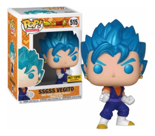 Funko Pop ! Dragon Ball Ssgss Vegito Hot Topic Exclusive