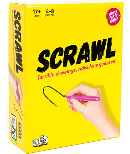 Scrawl: Juego De Mesa Para Adultos | Dibujos Terribles Y Co.
