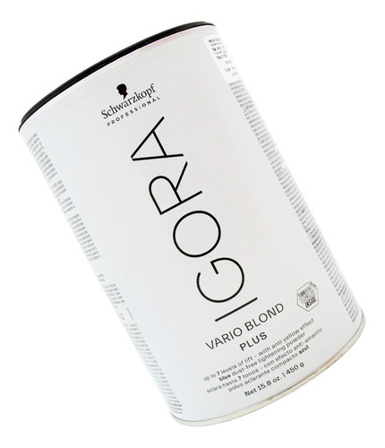 Kit Decolorante Schwarzkopf Professional  Igora Schwarzkopf Igora Vario Blond Plus Polvo Decolorante tono decolorante x 450g