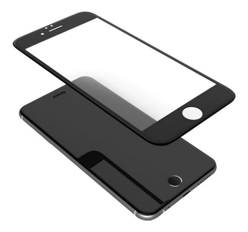 Imagem 2 de 8 de Película De Vidro 3d Compatível iPhone 7/8 Plus Antirisco