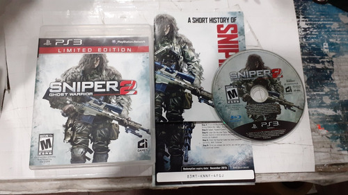 Sniper 2 Ghost Warrior Completo Para Play Station 3