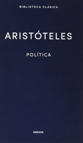 Libro 36. Política. Aristóteles