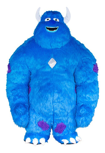 Disfraz Inflable De Monstruo Azul Saygo Para Mascota, Adulto