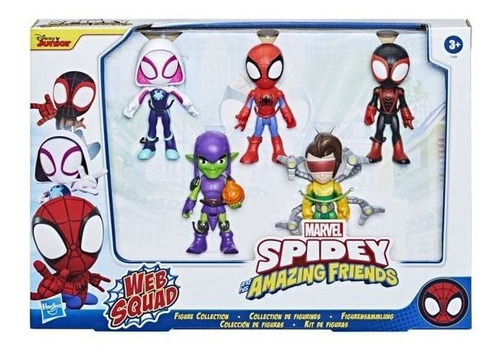 Muñeco Figura Acción Marvel Spidey & His Amazing Friends Fig