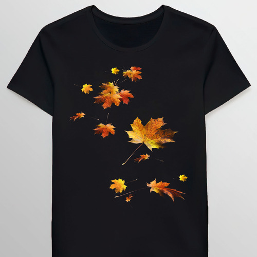 Remera Autumn Fall Leaves Maple Leaf Beautiful Grap 91365168