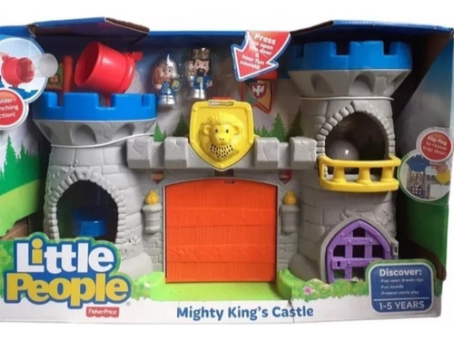 Little People Mighty Kings Castillo De Fisher-price Original