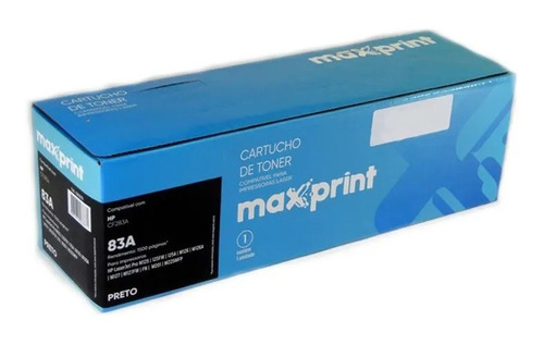 Toner Maxprint Preto Compativel Com Hp 83a - Cf283a