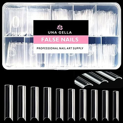 Instrumento De Uñas Acríl Una Gella No C Curve Nail Tips 500