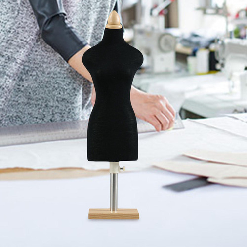 * Maniquí De Costura En Miniatura, Base Cuadrada De 46 Cm.