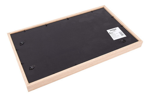 Imagen 2 de 4 de Portaretrato Marco Para 3 Fotos 22cmx38cm Madera Nordico