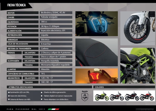 Imagen 6 de 6 de Benelli 302s