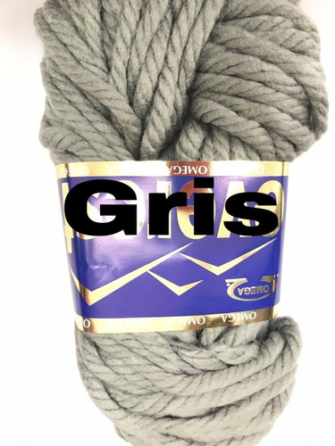 Estambre Grueso Everest 1 Madeja De 200 Gramos Color Gris