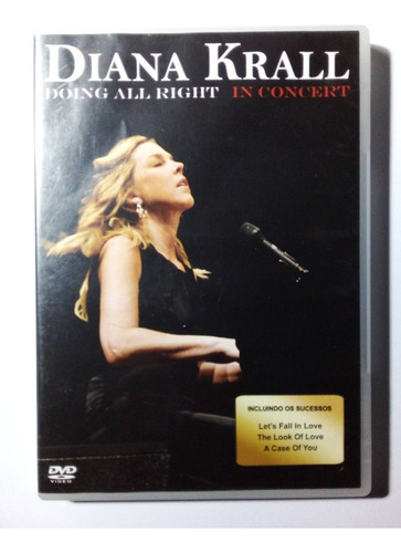 Dvd Diana Krall - Doing All Right - In Concert