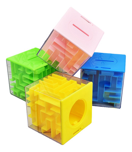 Para Pacote Com 4 Caixas De Presente Money Maze Puzzle,