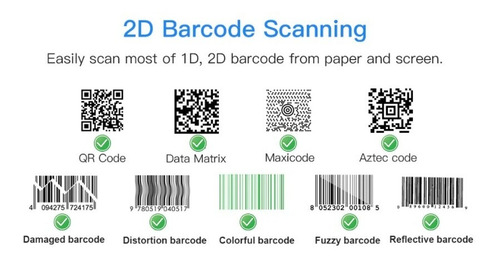 Imagem 3 de 10 de Scanner Portátil 1d2d Leitor Código Acopla A Celular Ey-022