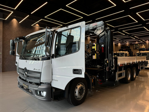 Caminhão Mb Atego 2429 6x2 2025 Guindaste Munck Argos 45t