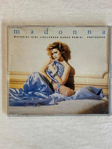 Madonna / Material Girl Cd Maxisingle 1985 Rare Alemania