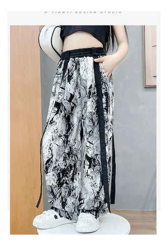 Pantalones Anchos Antimosquitos De Seda Helada De Verano Par