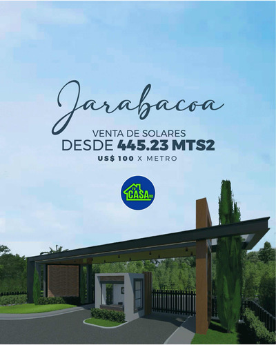 Vendo Solares En Jarabacoa, Súper Céntricos