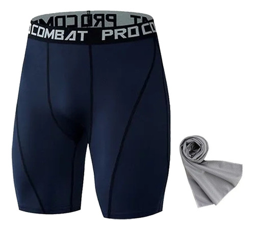 Licra Deportiva Hombre, Secado Rápido Correr Gym+toalla