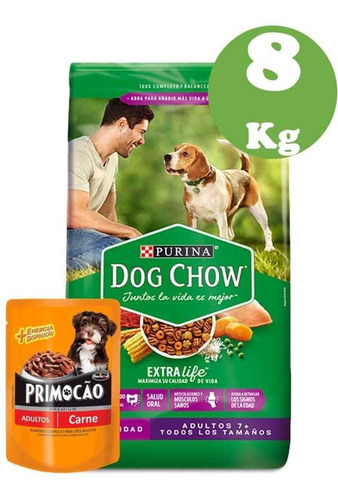Dog Chow Edad Madura 8kg + Obsequio