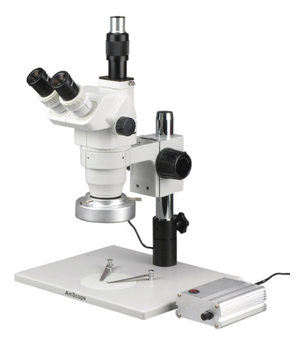 Amscope Zm-1tz-80mw Microscopio De Zoom Estéreo Trinocular.