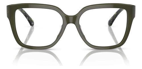 Óculos Quadrado Verde Translúcido Michael Kors Mk4112 3947