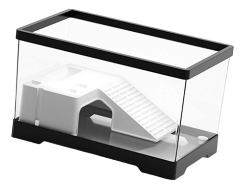 Tanque Para Tortugas De Agua Con Área De Negro Medio