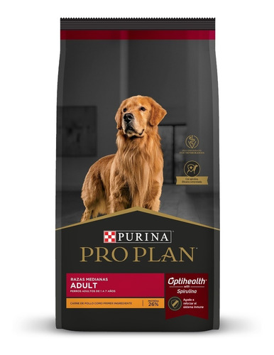 Pro Plan Adult Dog Complete Perros Raza Mediana X 15kg Caba